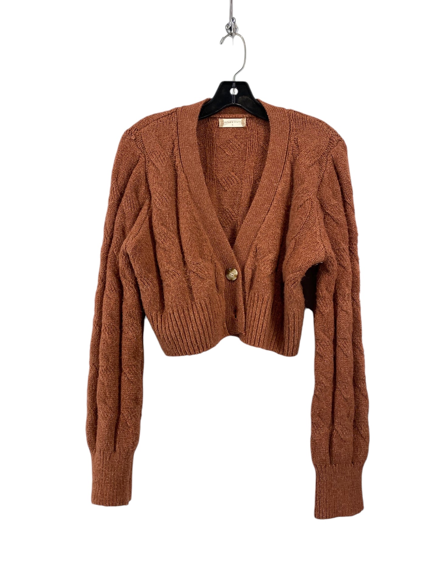 Sweater Cardigan By Altard State In Tan, Size: S