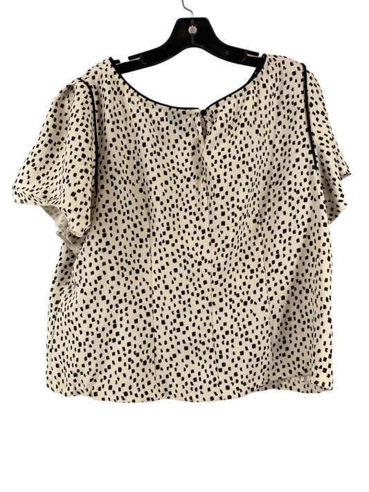 Top Short Sleeve By Terra & Sky Size: 3x