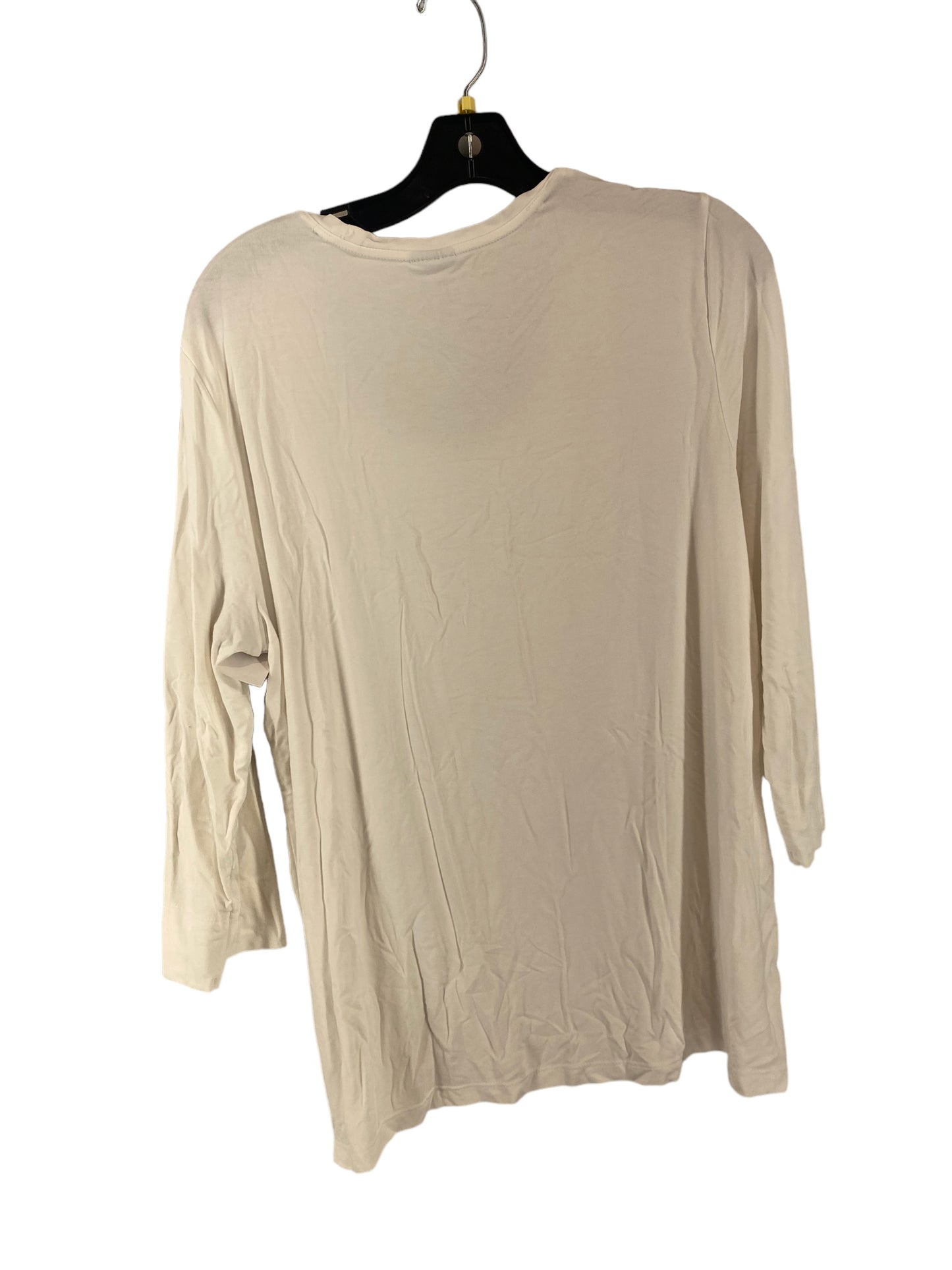 Top 3/4 Sleeve Basic By Chicos  Size: 3