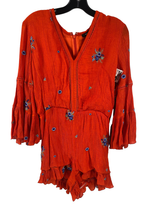 Red Romper Clothes Mentor, Size L