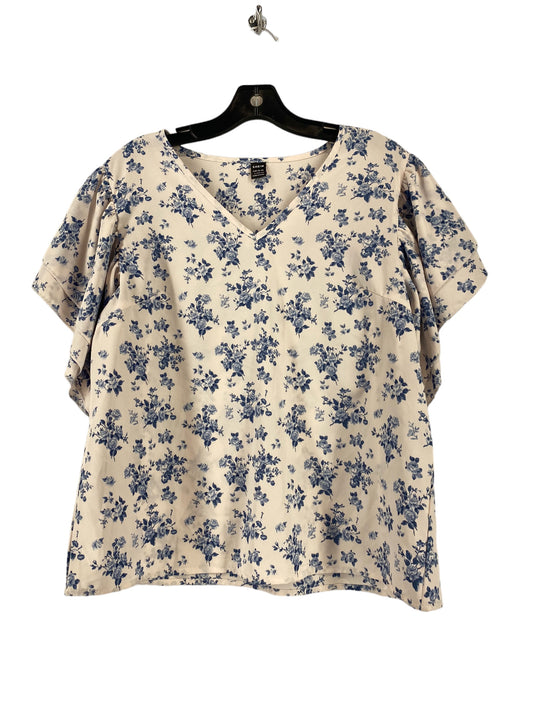 Blouse Short Sleeve By Shein  Size: L