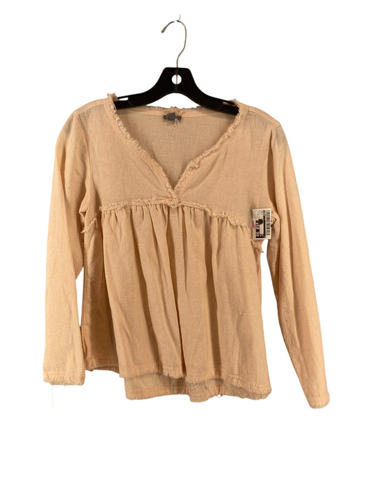 Top 3/4 Sleeve By Aerie In Peach, Size: S