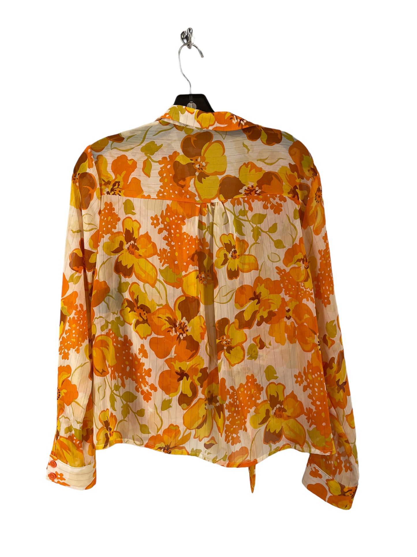 Blouse Long Sleeve By French Kiss  Size: M
