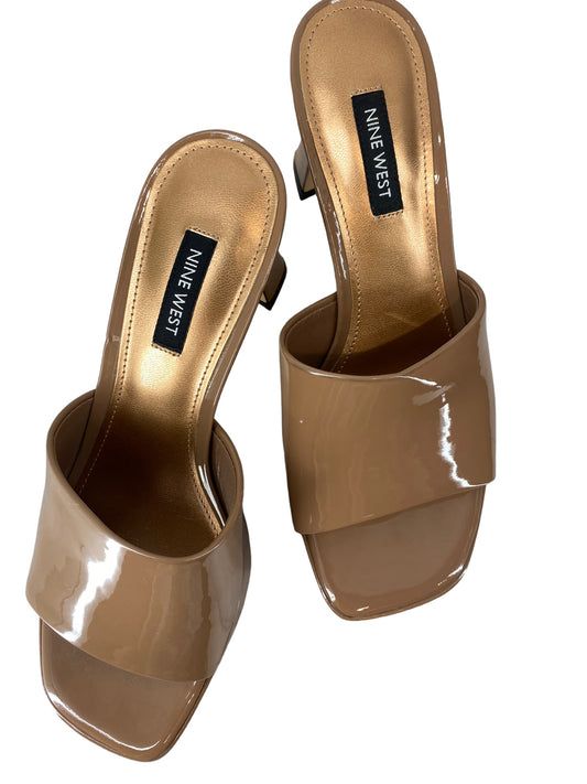 Sandals Heels Platform By Nine West  Size: 6.5