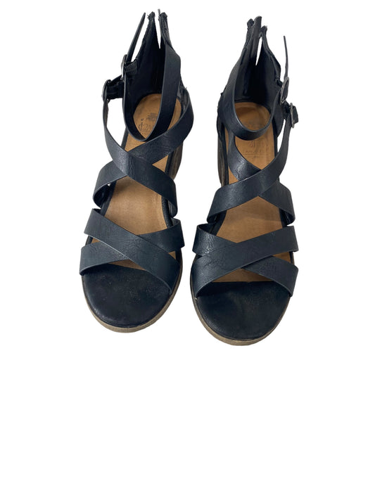 Sandals Heels Block By Jelly Pop  Size: 8.5
