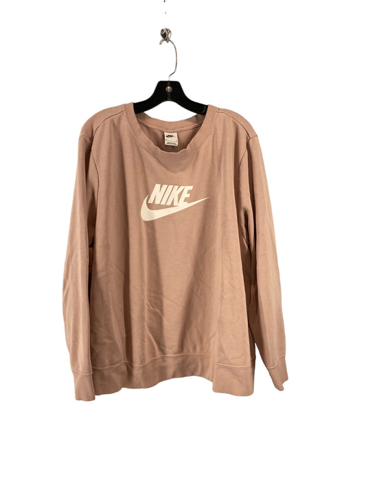 Athletic Sweatshirt Crewneck By Nike  Size: 3x