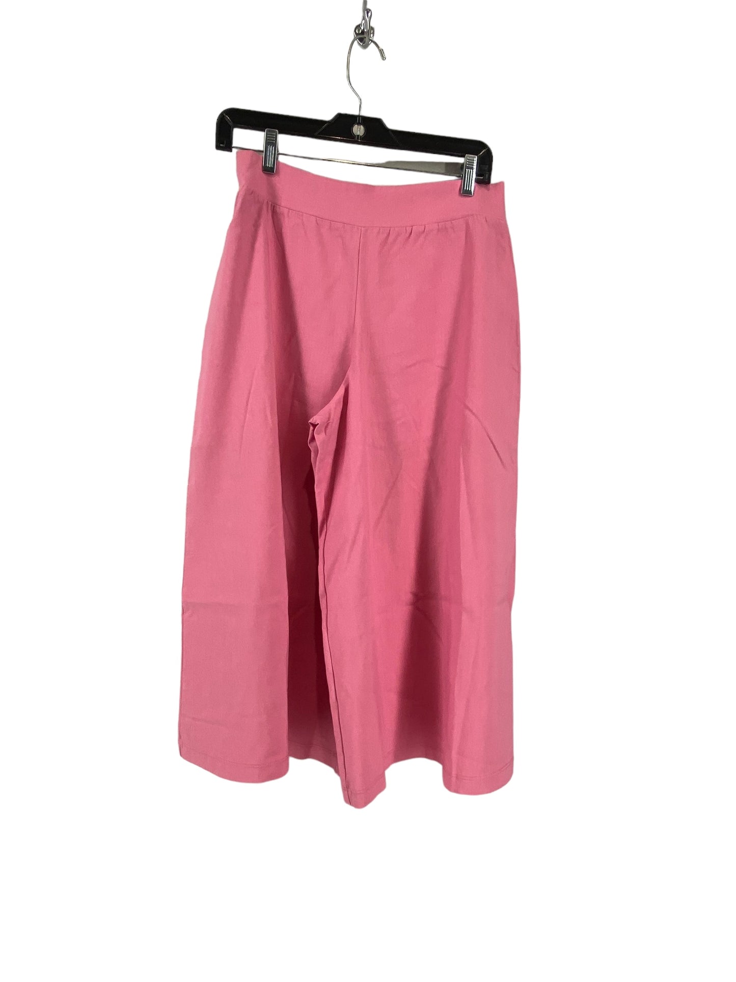 Pink Pants Wide Leg Clothes Mentor, Size M