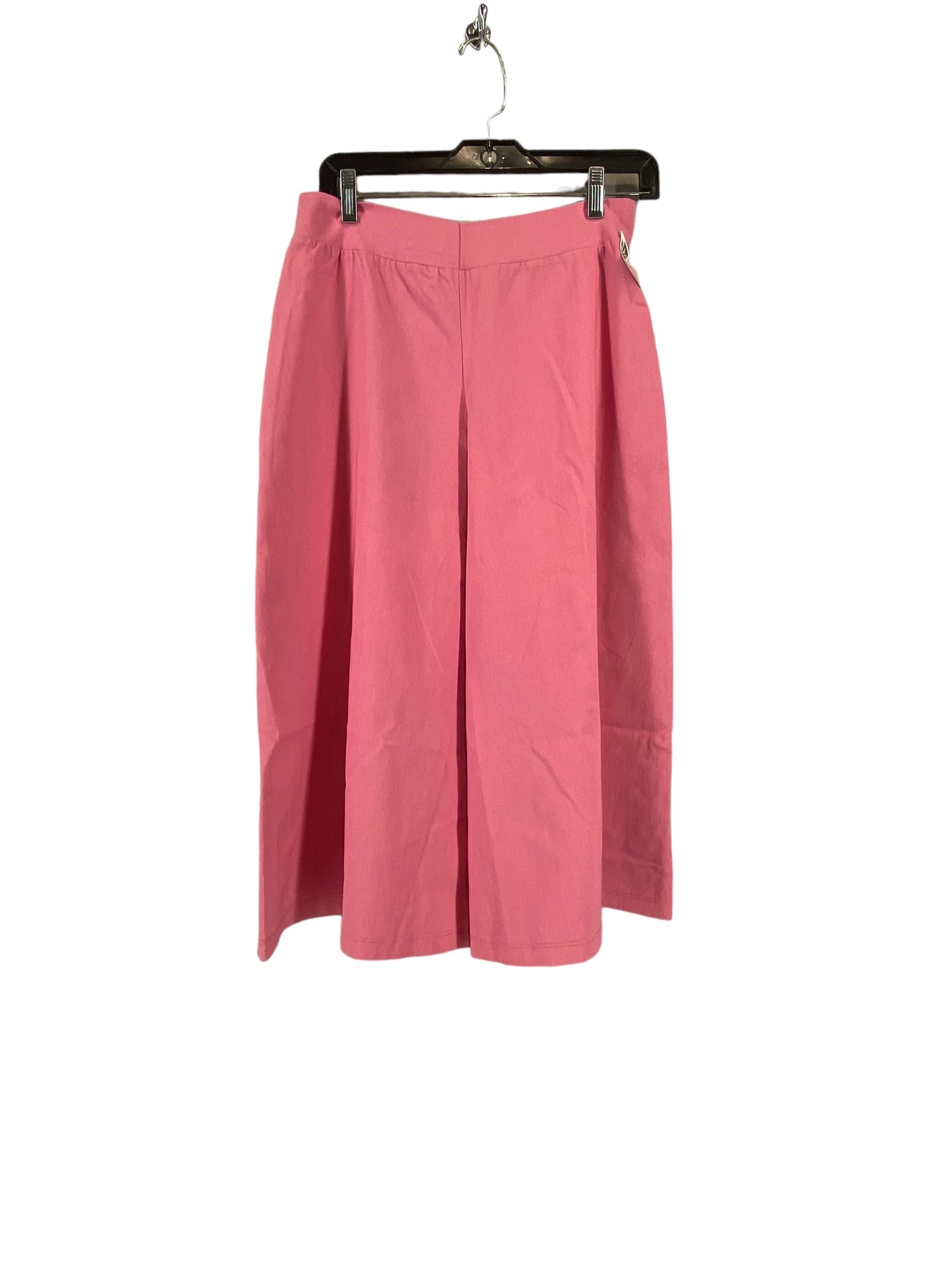 Pink Pants Wide Leg Clothes Mentor, Size M