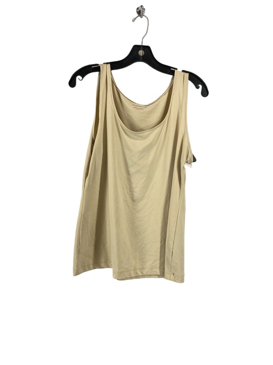 Taupe Tank Top Charter Club, Size L