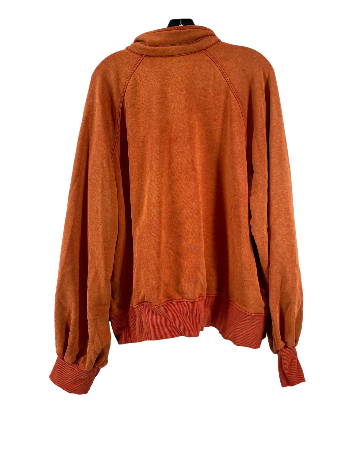 Orange Sweatshirt Collar Clothes Mentor, Size Xl