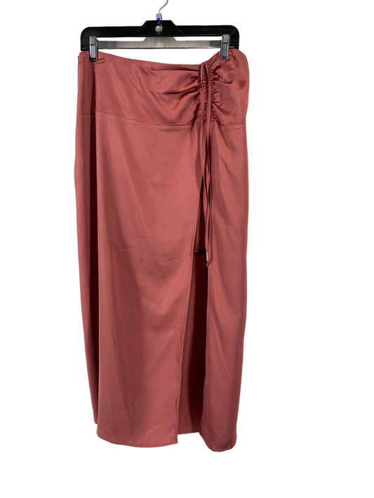 Mauve Skirt Maxi Anthropologie, Size 14