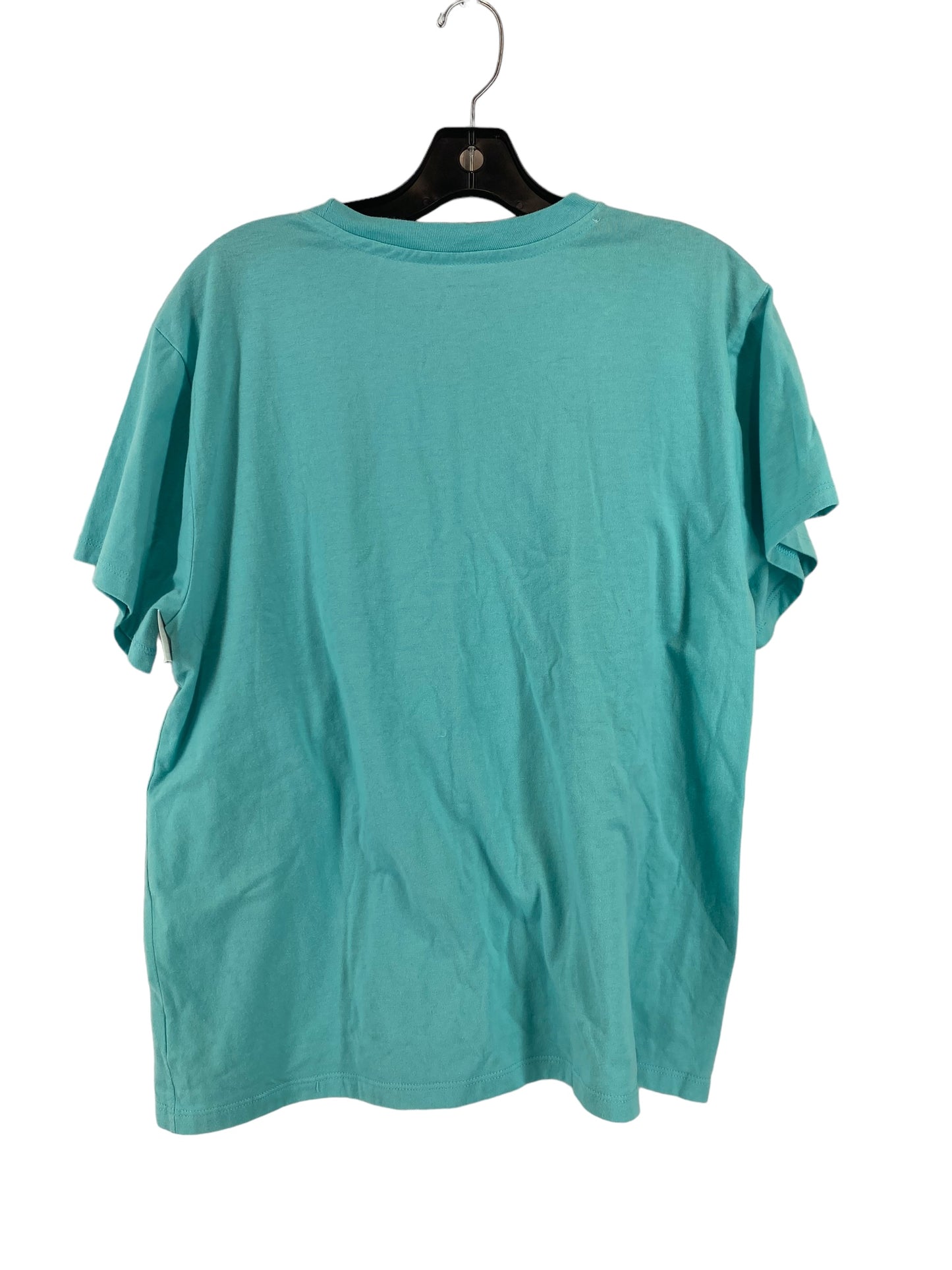 Teal Athletic Top Short Sleeve Champion, Size Xl