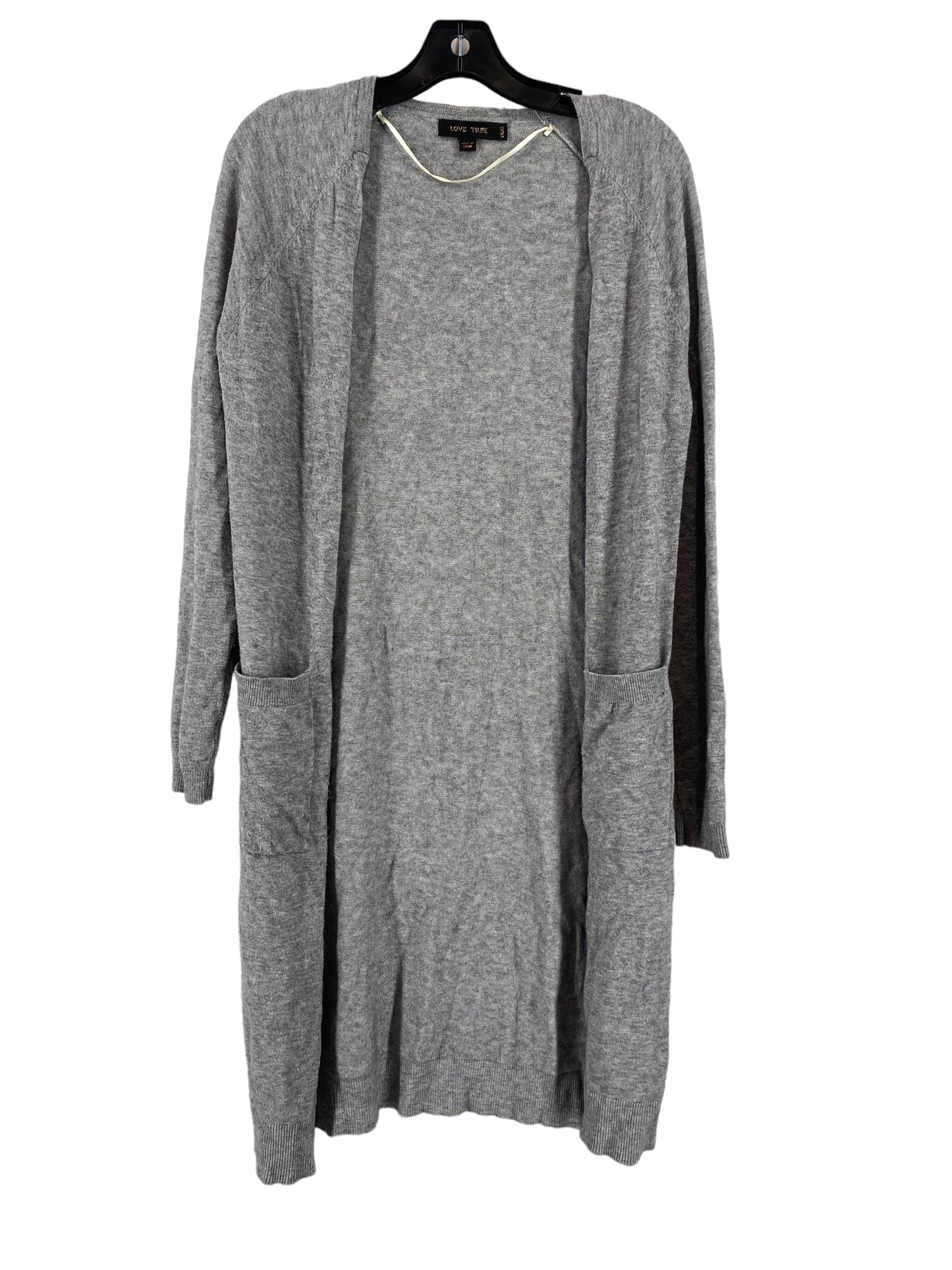 Grey Cardigan Love Tree, Size S