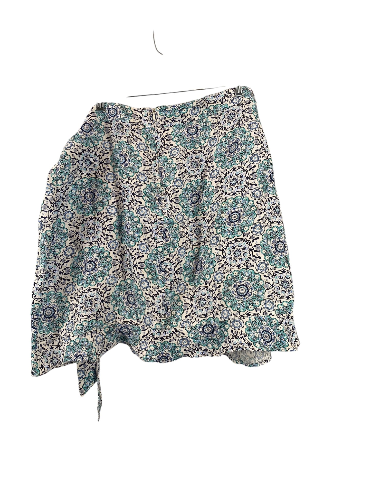 Skirt Mini & Short By Loft In Paisley Print, Size: 12