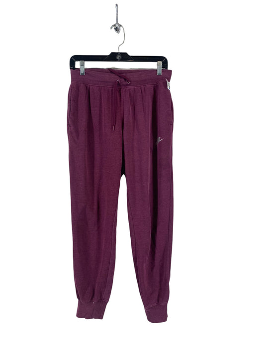 Athletic Pants By Nike In Purple, Size: S