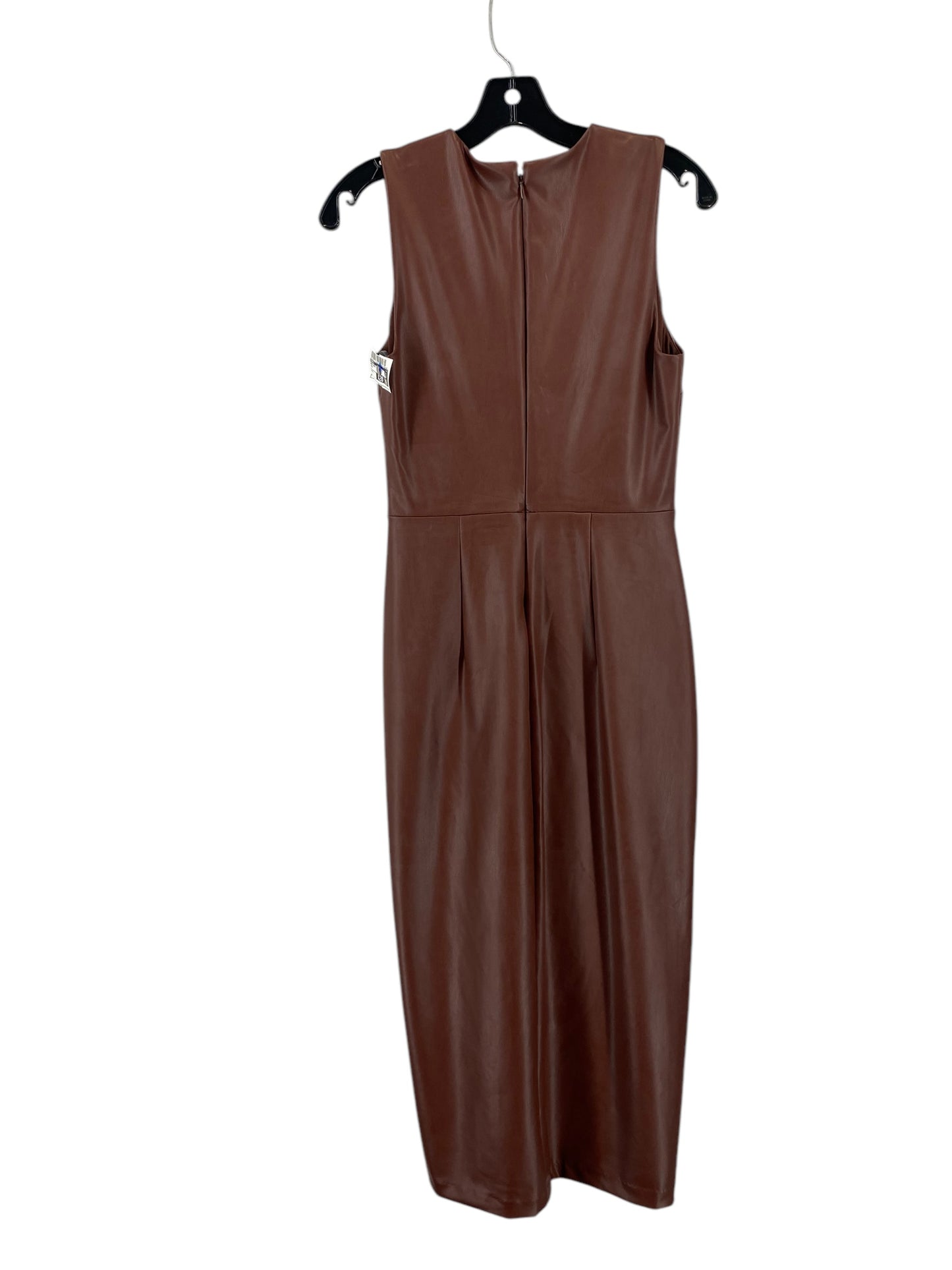 Dress Party Long By Express In Brown, Size: S