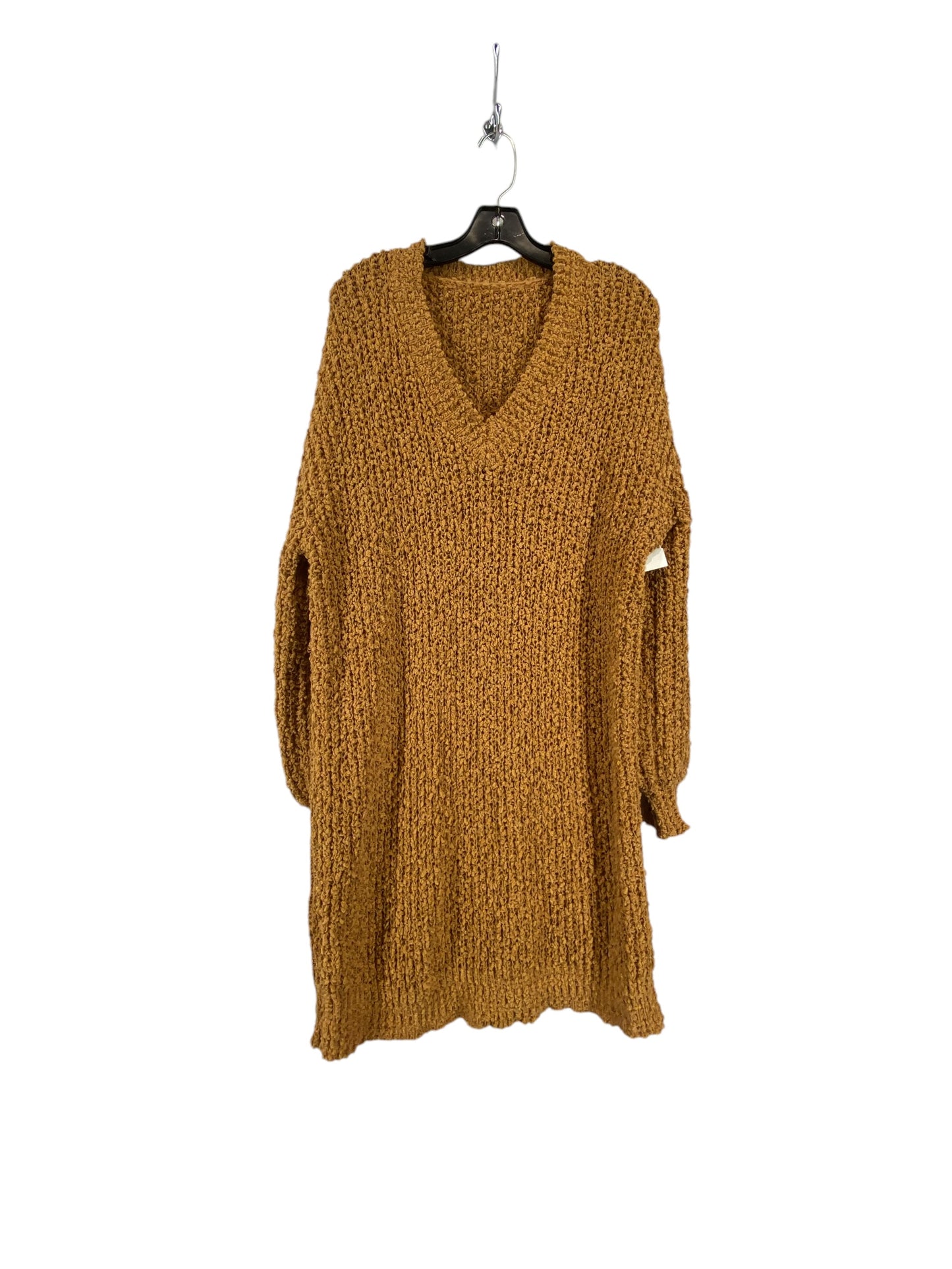 Dress Sweater By Shein In Brown, Size: 1x