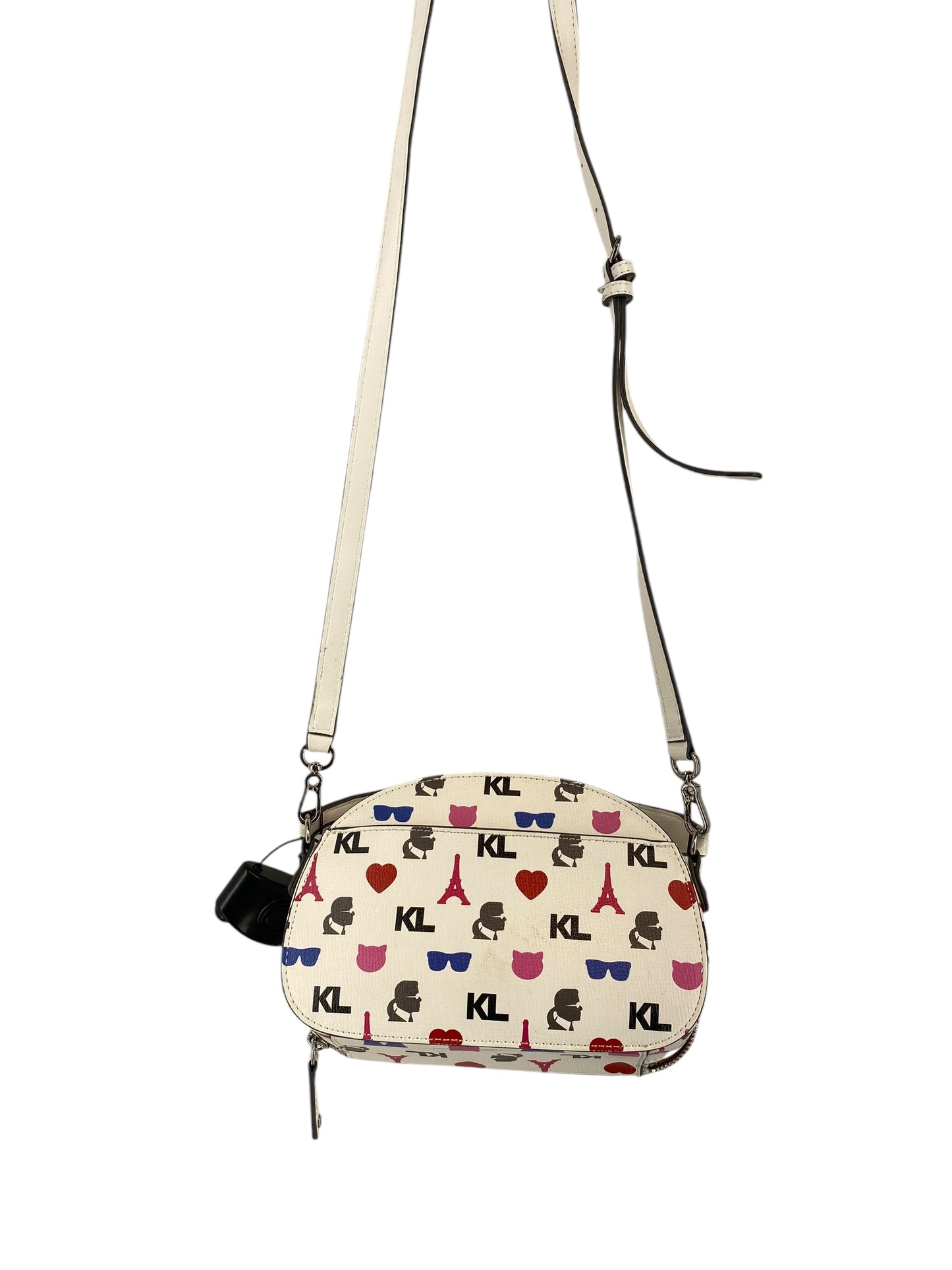 Crossbody Designer By Karl Lagerfeld, Size: Small