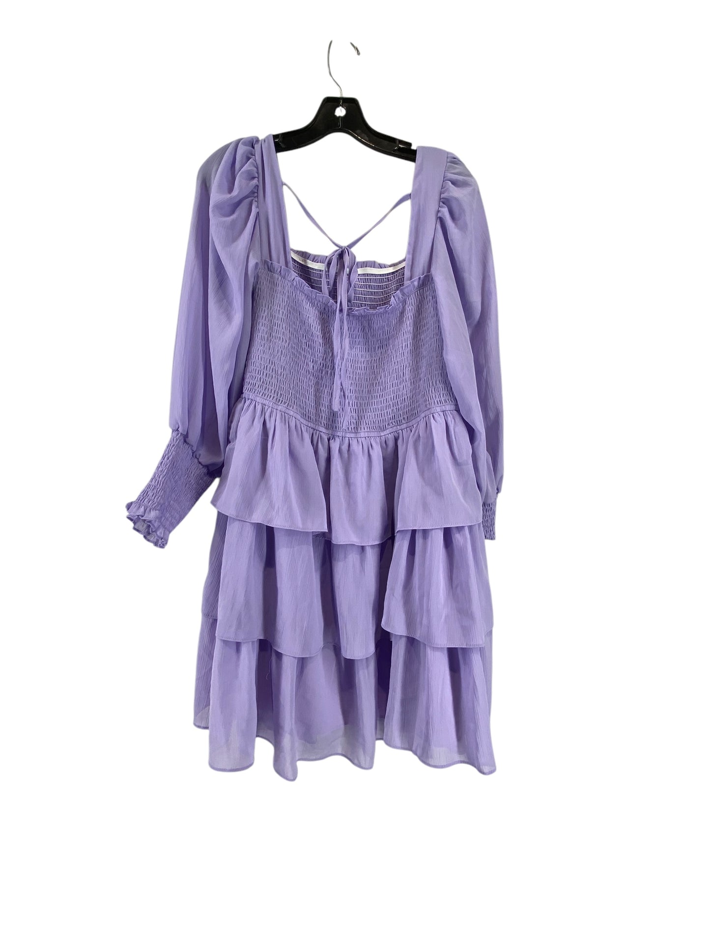 Dress Casual Short By Clothes Mentor In Purple, Size: Xl