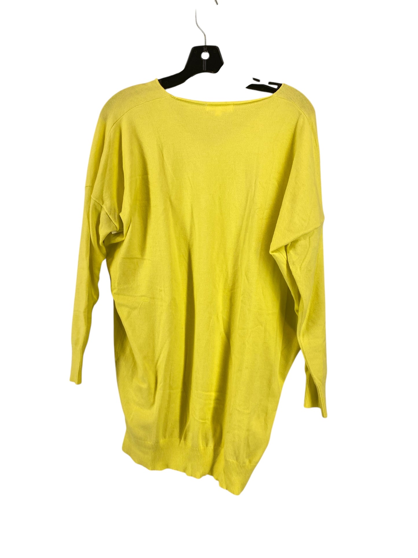 Top Long Sleeve By Clothes Mentor In Yellow, Size: 1x