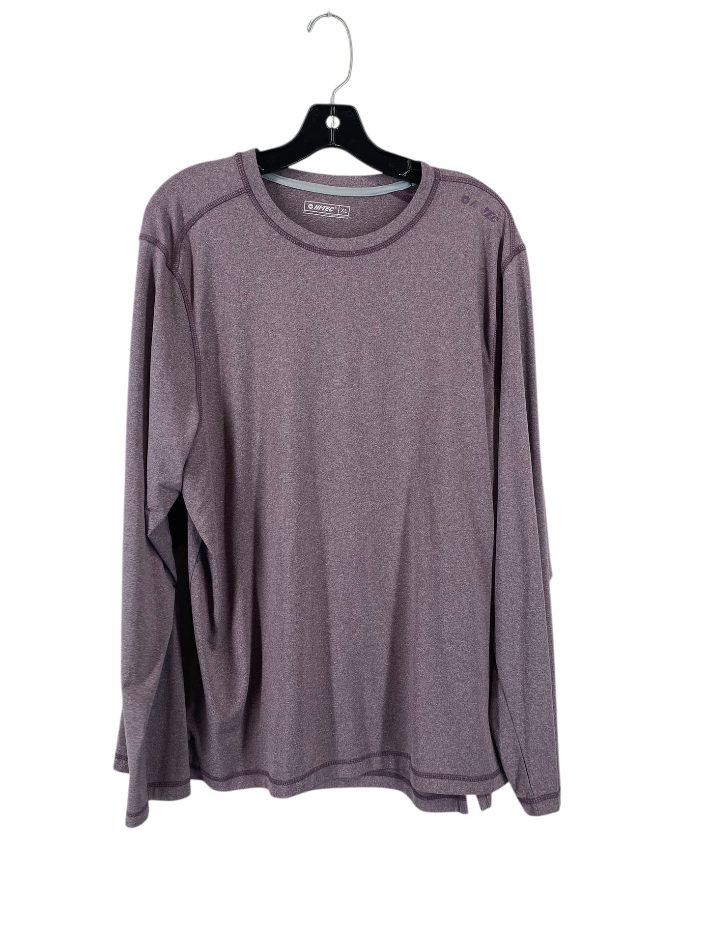 Athletic Top Long Sleeve Crewneck By Clothes Mentor In Purple, Size: Xl