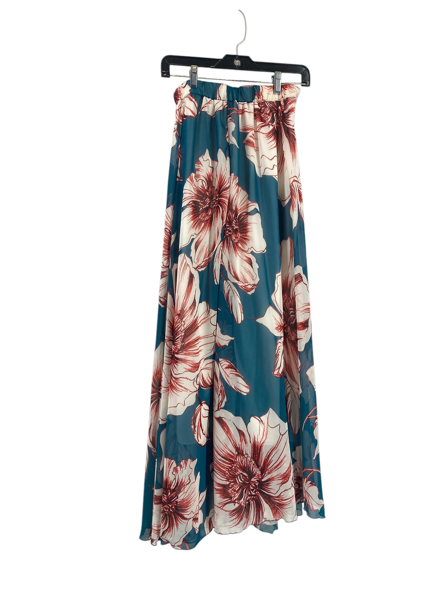 Skirt Maxi By Clothes Mentor In Floral Print, Size: M