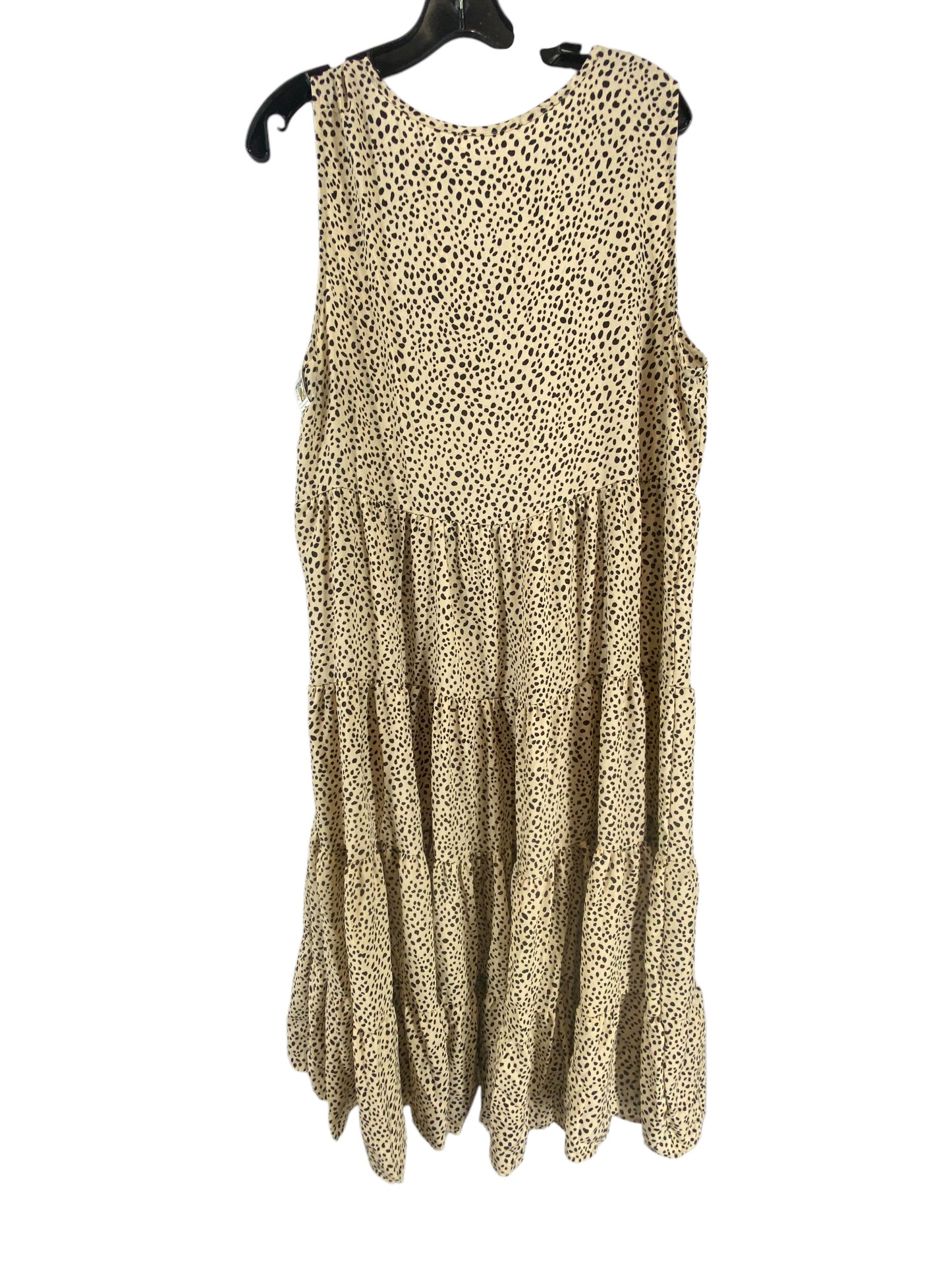 Dress Casual Maxi By Clothes Mentor In Animal Print, Size: 2x