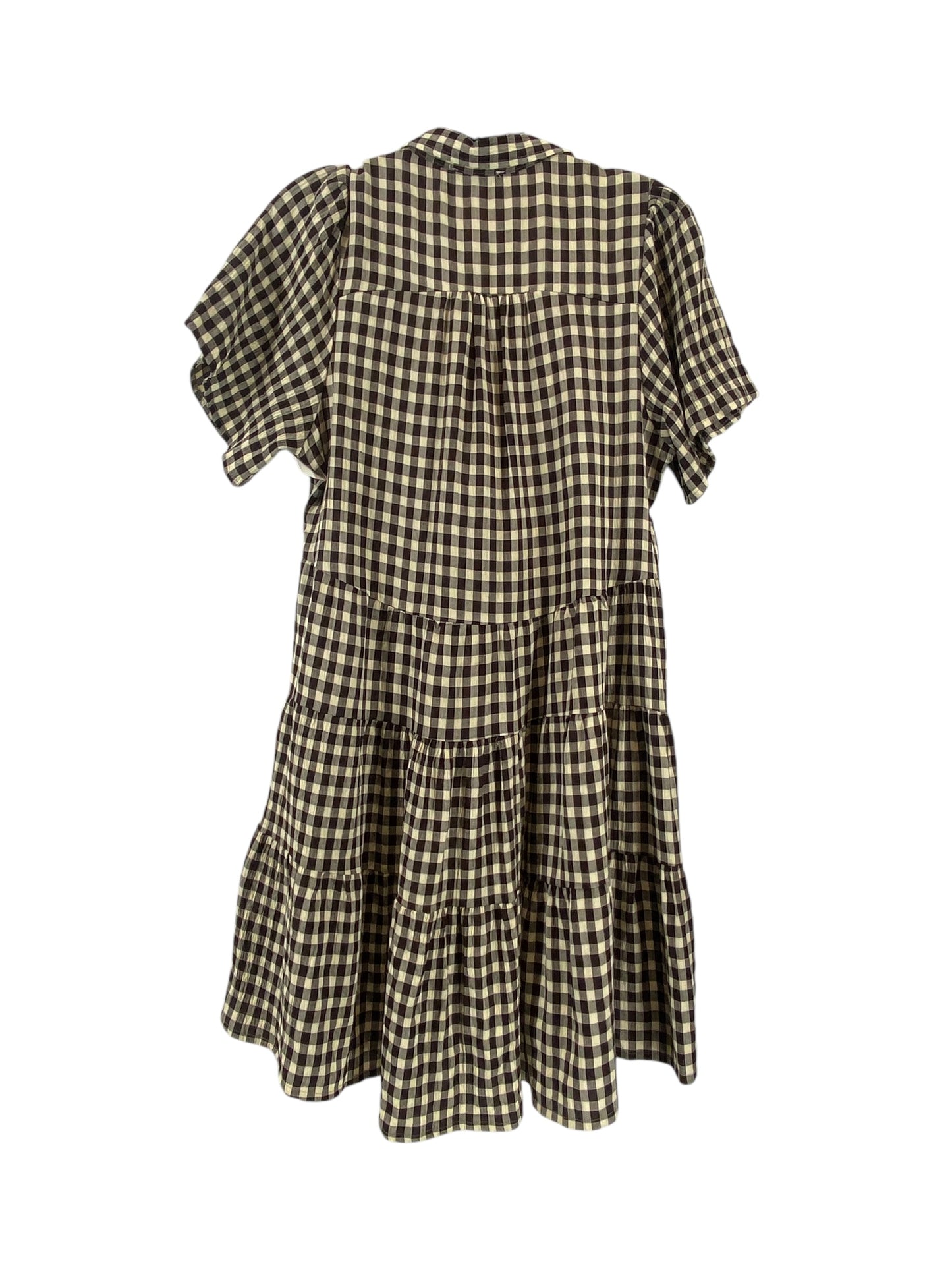 Dress Casual Short By Umgee In Plaid Pattern, Size: M