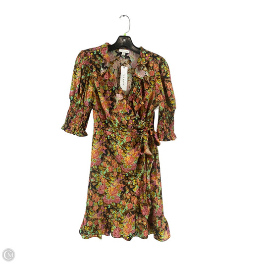 Dress Casual Short By Top Shop In Floral Print, Size: 6