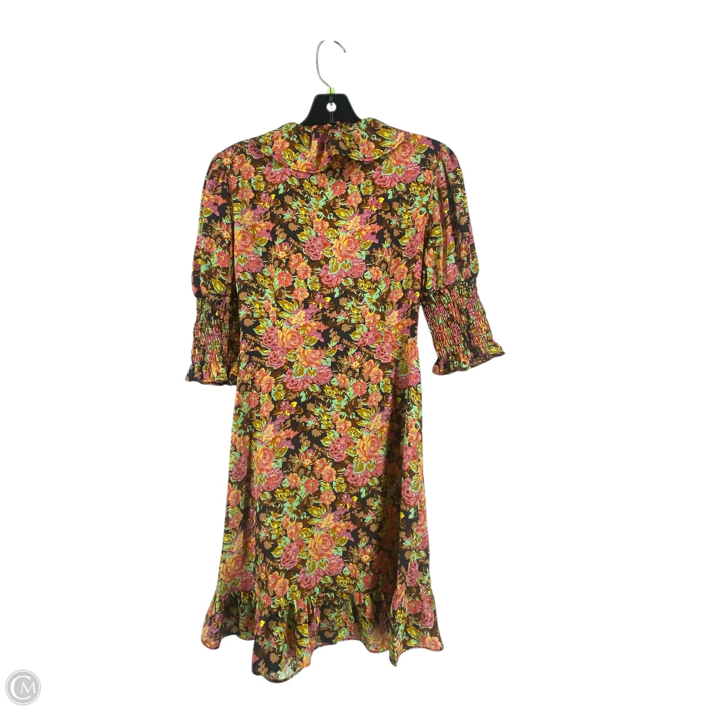 Dress Casual Short By Top Shop In Floral Print, Size: 6