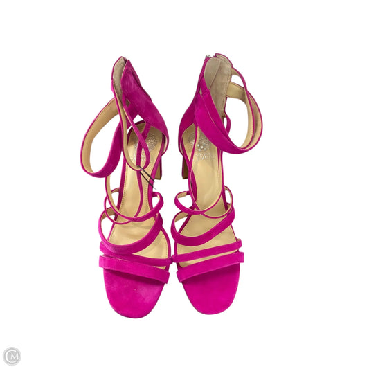 Sandals Heels Block By Vince Camuto In Purple, Size: 10