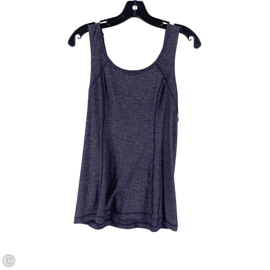 Athletic Tank Top By Lululemon In Blue, Size: 8