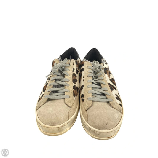 Shoes Sneakers By P448 In Animal Print, Size: 9