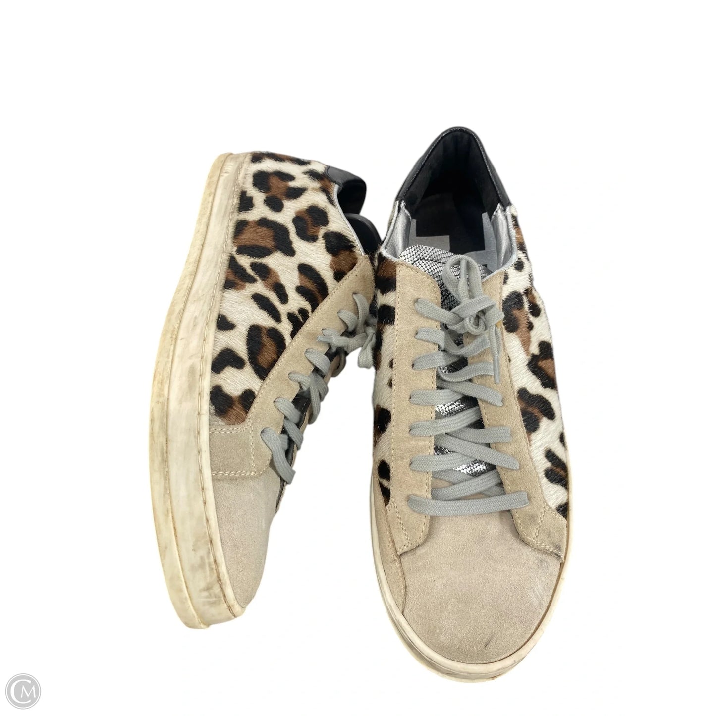 Shoes Sneakers By P448 In Animal Print, Size: 9