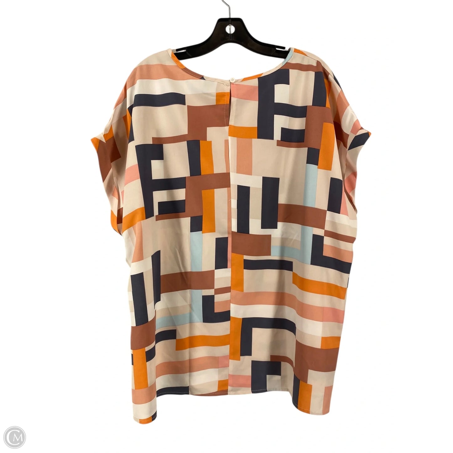 Top Sleeveless By Shein In Multi-colored, Size: 3x