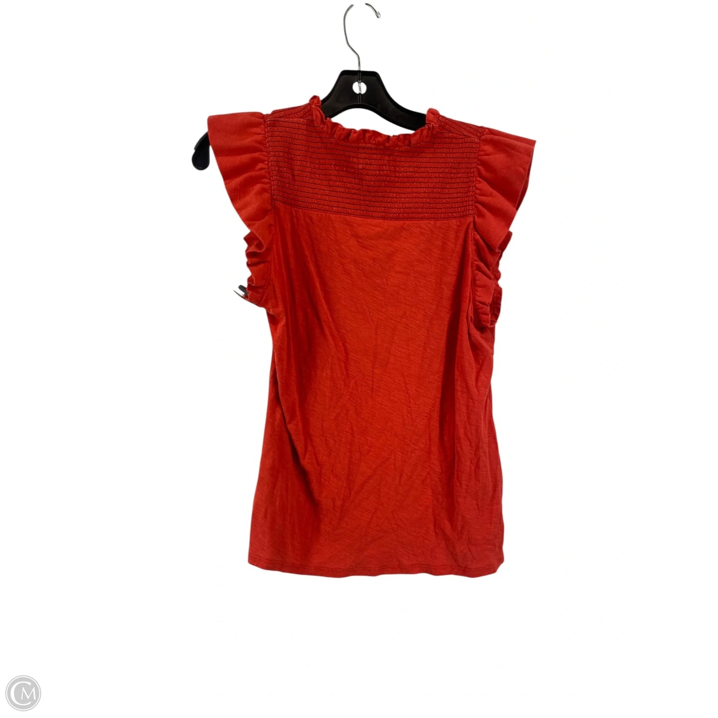 Top Sleeveless By Nation In Red, Size: L