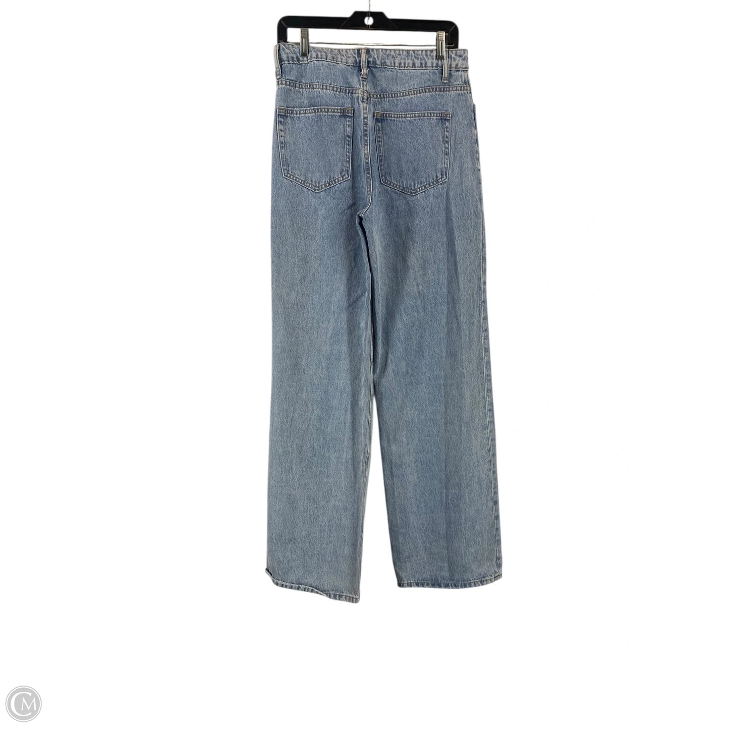 Jeans Straight By Vervet In Blue Denim, Size: 28