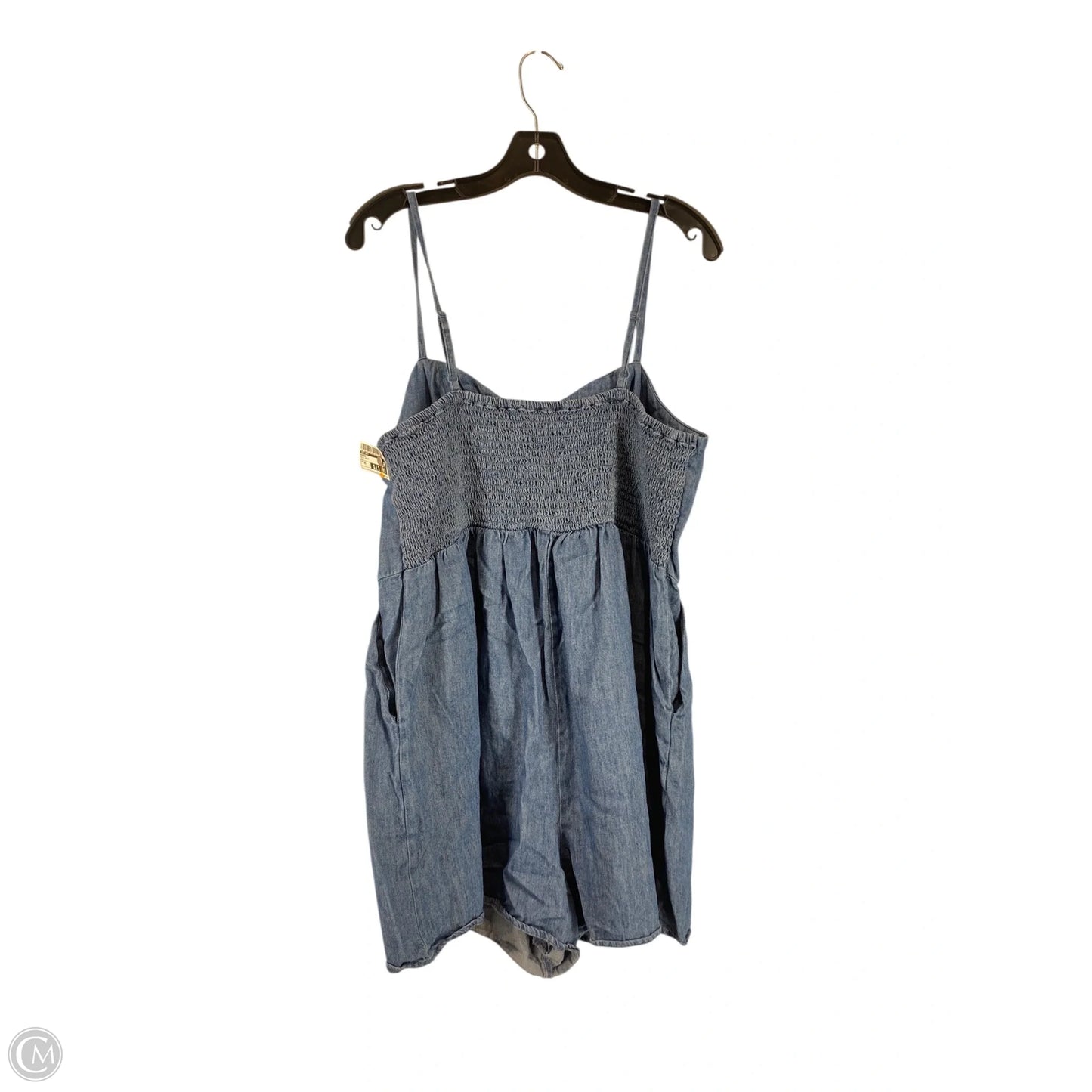 Romper By Old Navy In Blue Denim, Size: Xl