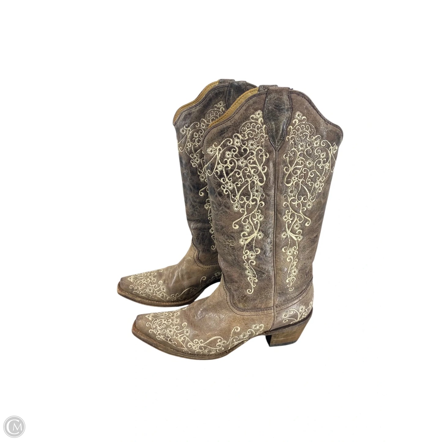 Boots Western By Corral In Brown, Size: 8