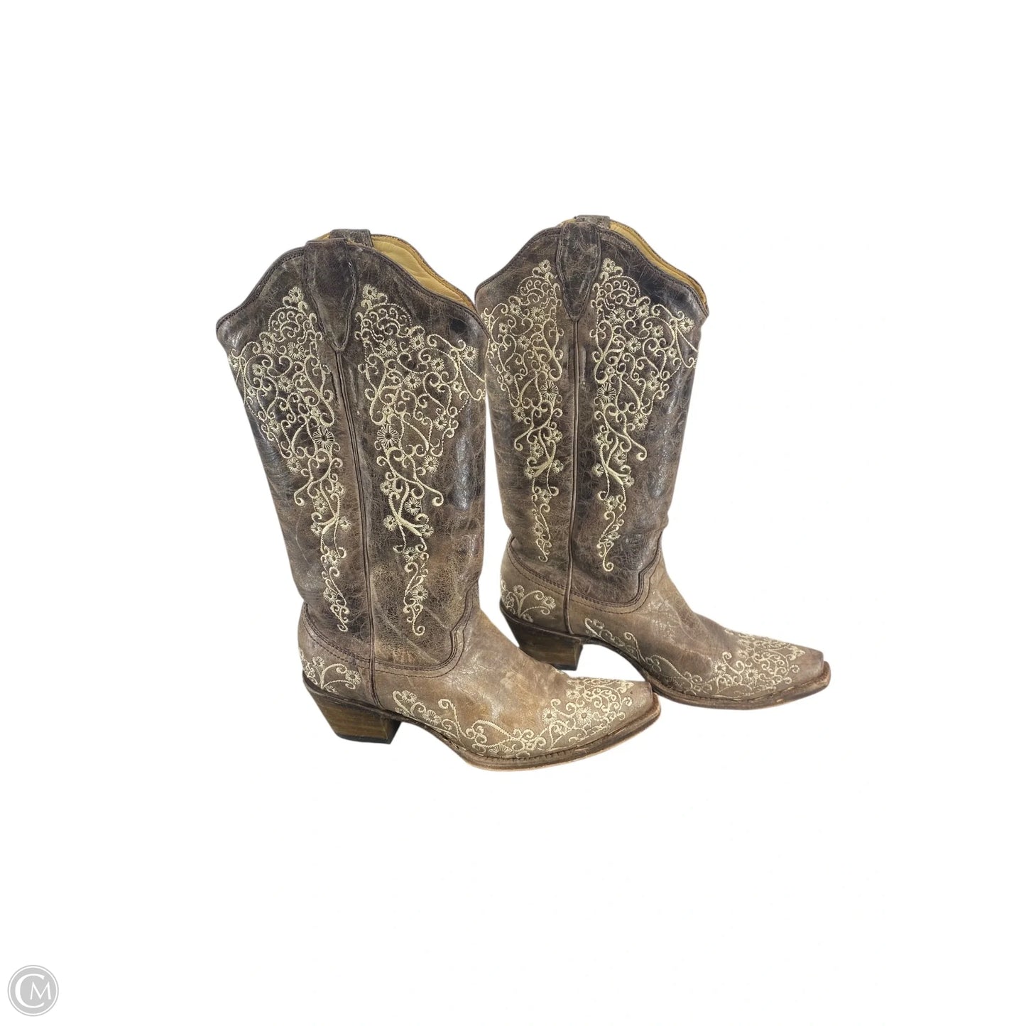 Boots Western By Corral In Brown, Size: 8