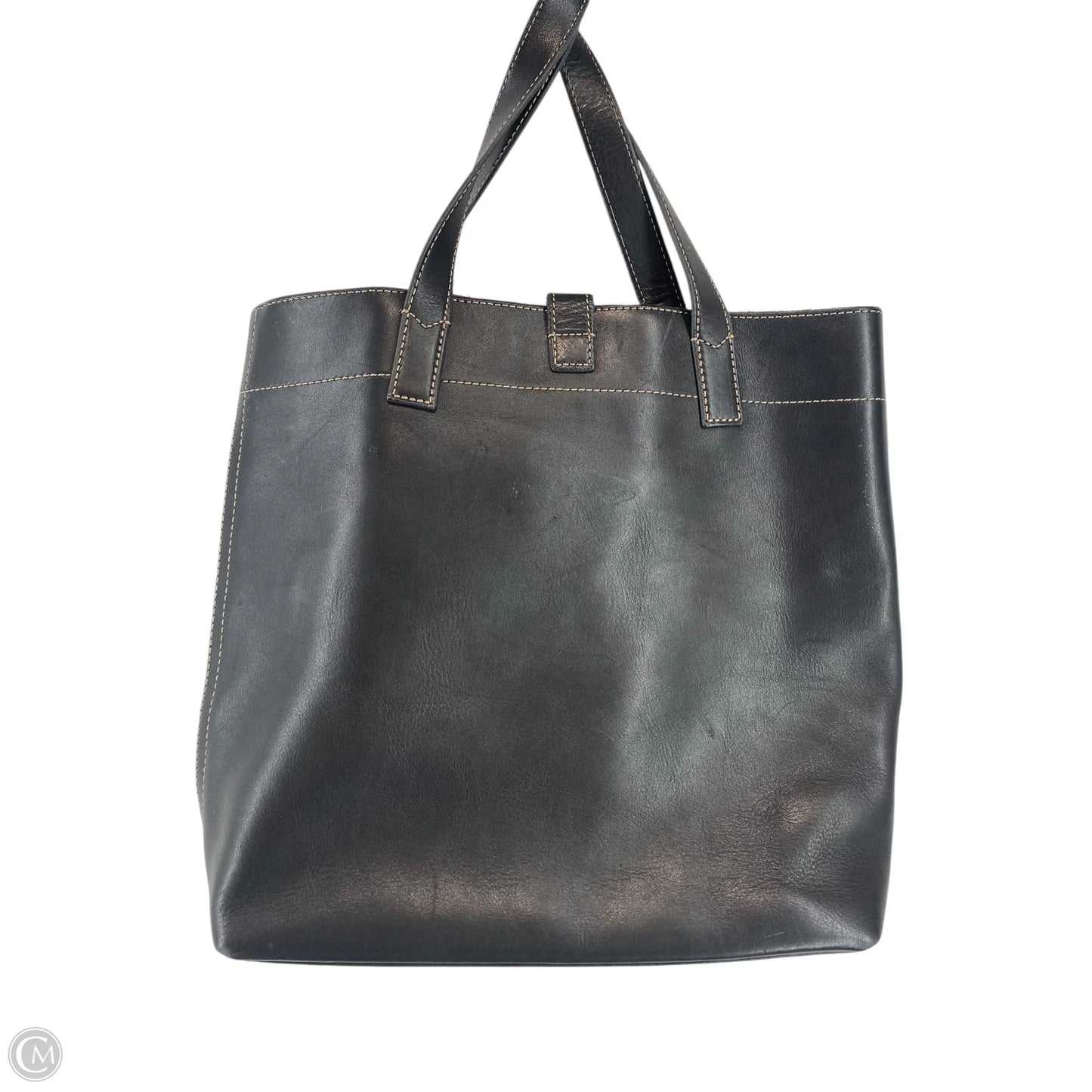Tote Leather By Fossil, Size: Large