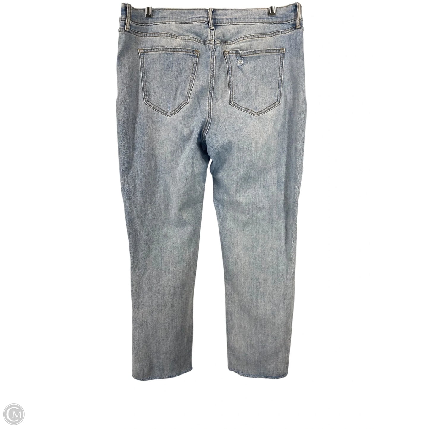 Jeans Straight By Old Navy In Blue Denim, Size: 14