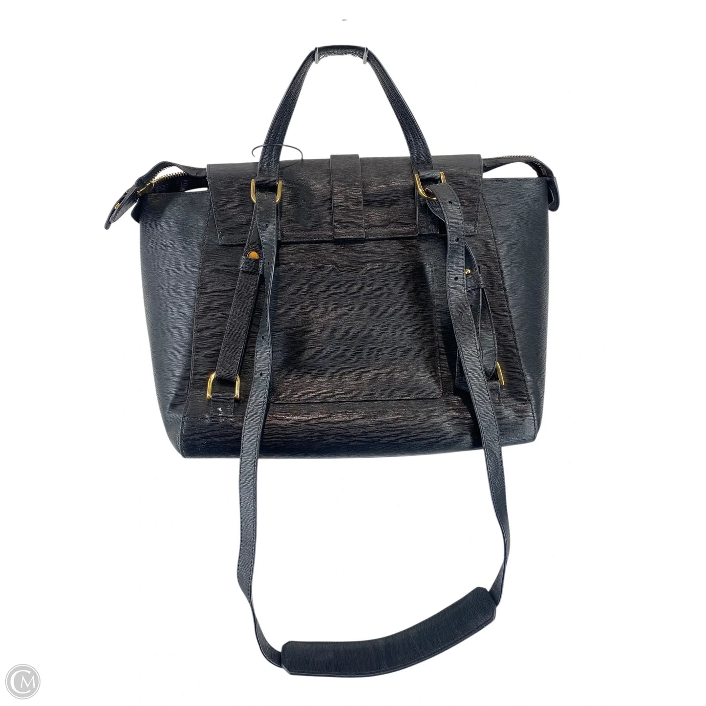 Backpack Leather By Clothes Mentor, Size: Large