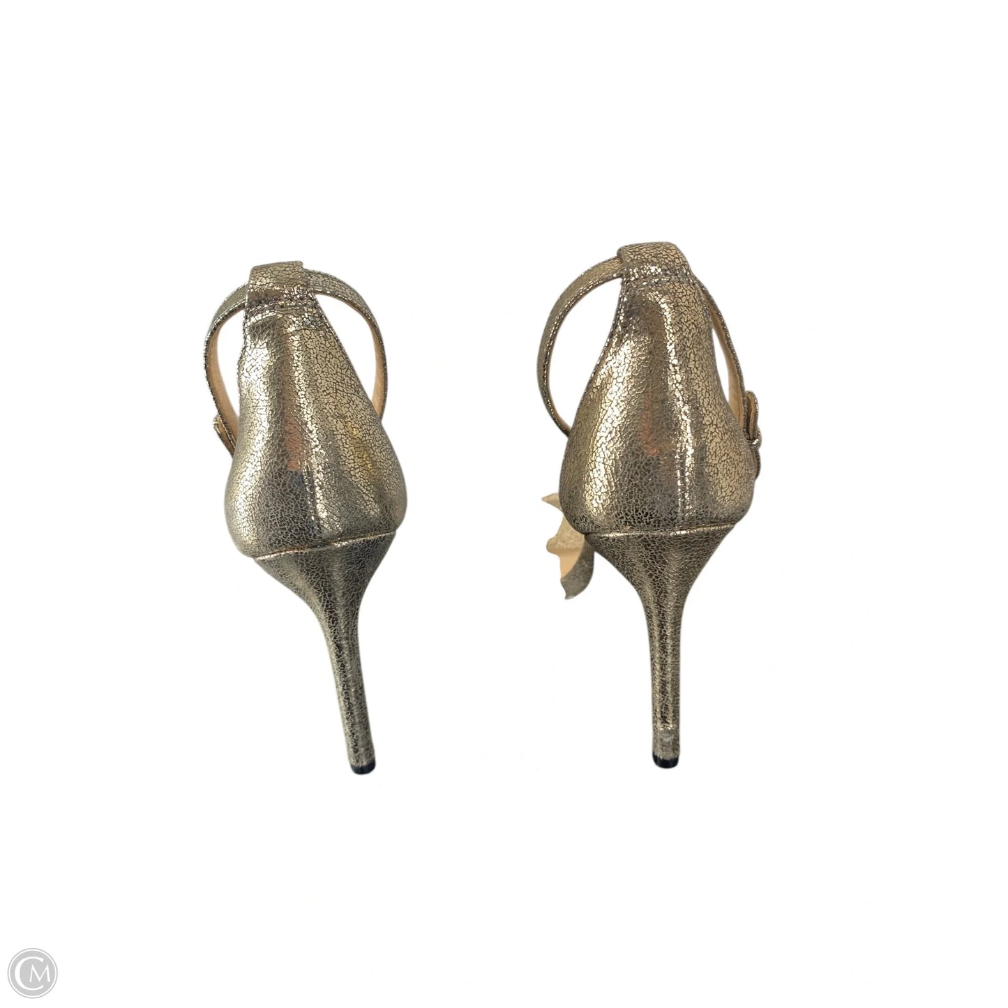 Sandals Designer By Tory Burch In Gold, Size: 5.5