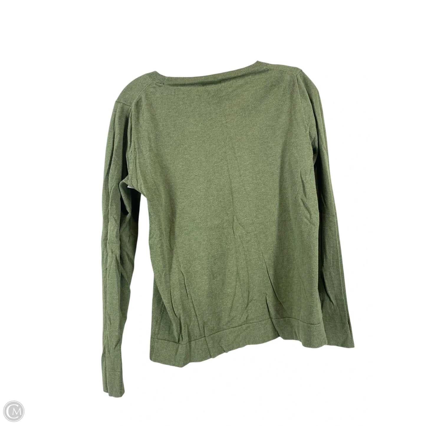 Top Long Sleeve By J. Crew In Green, Size: S