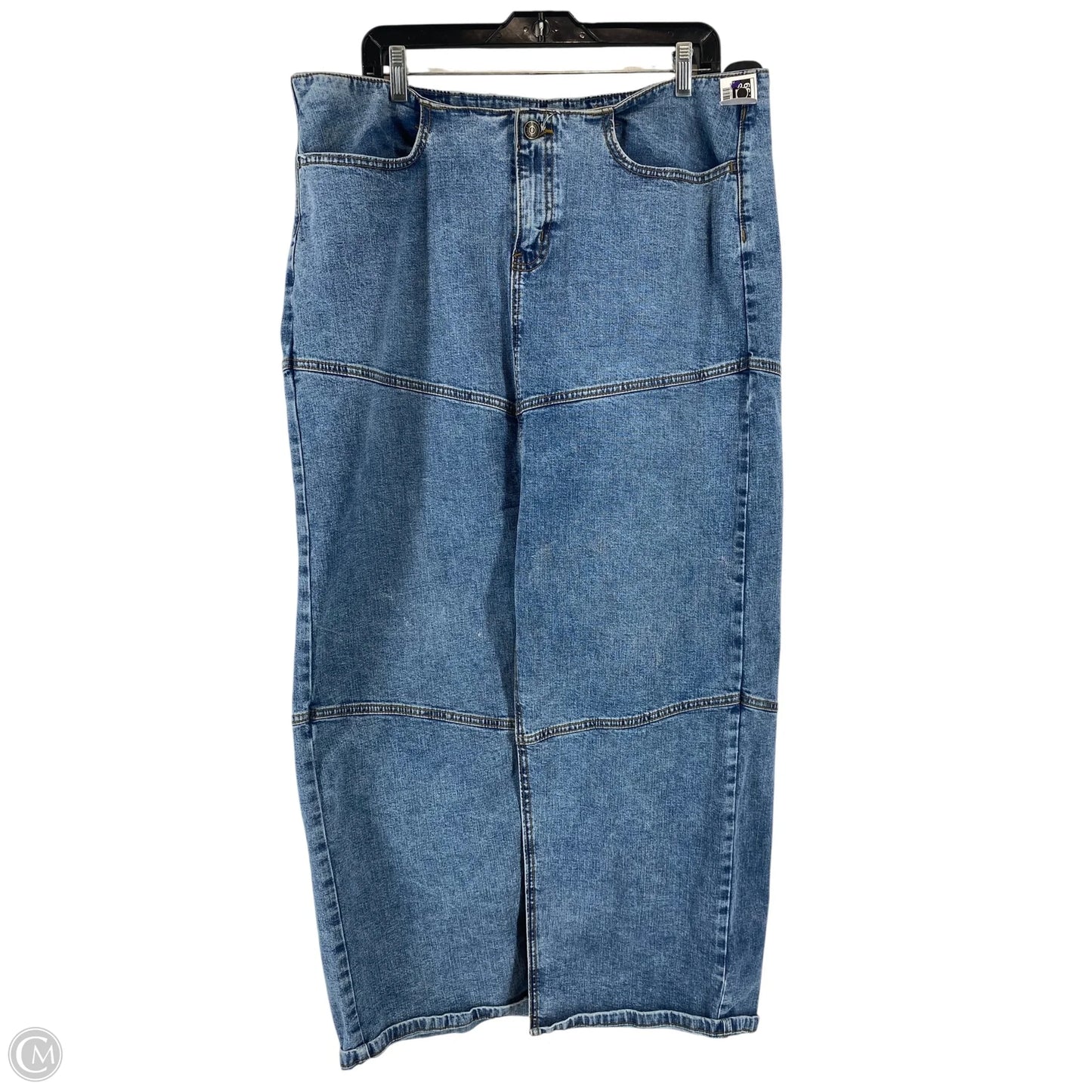 Skirt Maxi By Wild Fable In Blue Denim, Size: 16