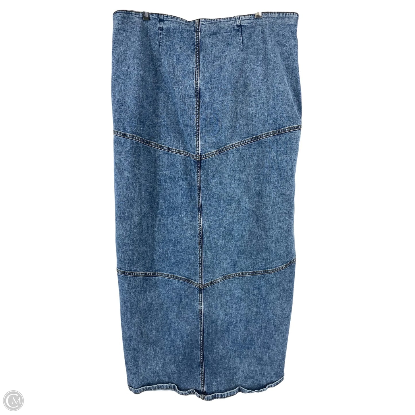 Skirt Maxi By Wild Fable In Blue Denim, Size: 16