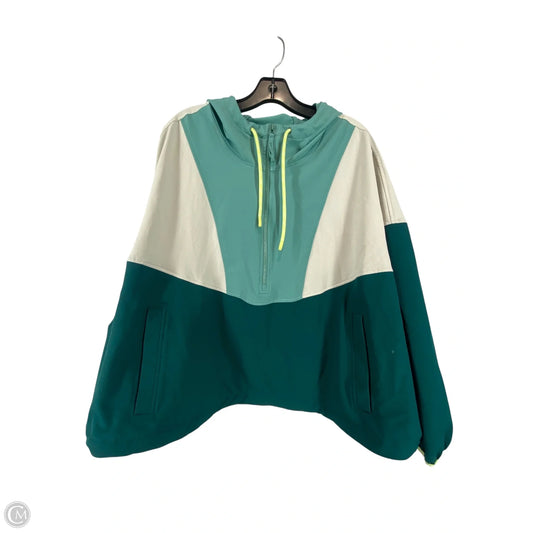 Athletic Jacket By Old Navy In Green, Size: 3x