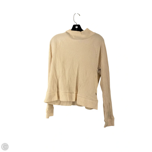 Top Long Sleeve By The North Face In Cream, Size: M