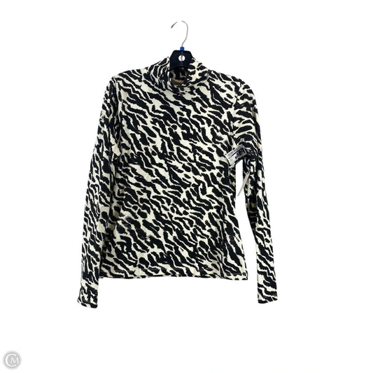 Top Long Sleeve By Maeve In Animal Print, Size: M
